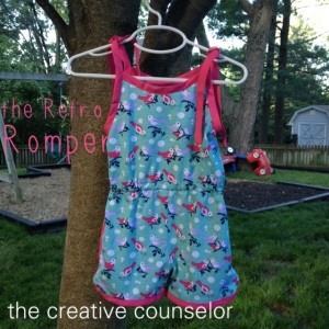 Creative Counselor: Summer Vibe Collection Retro Romper